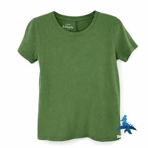 1278 J.Crew Girlfriend Tee – XS – Green